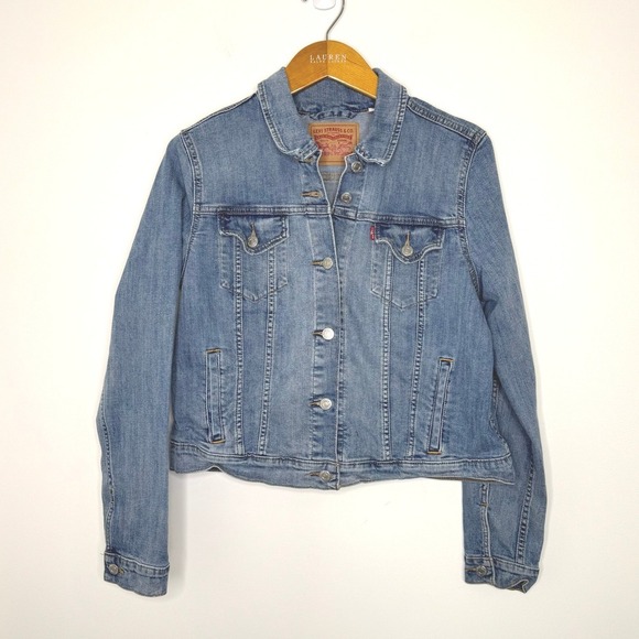Levi's Other - Levis Girls‎ XL Trucker Denim Jacket